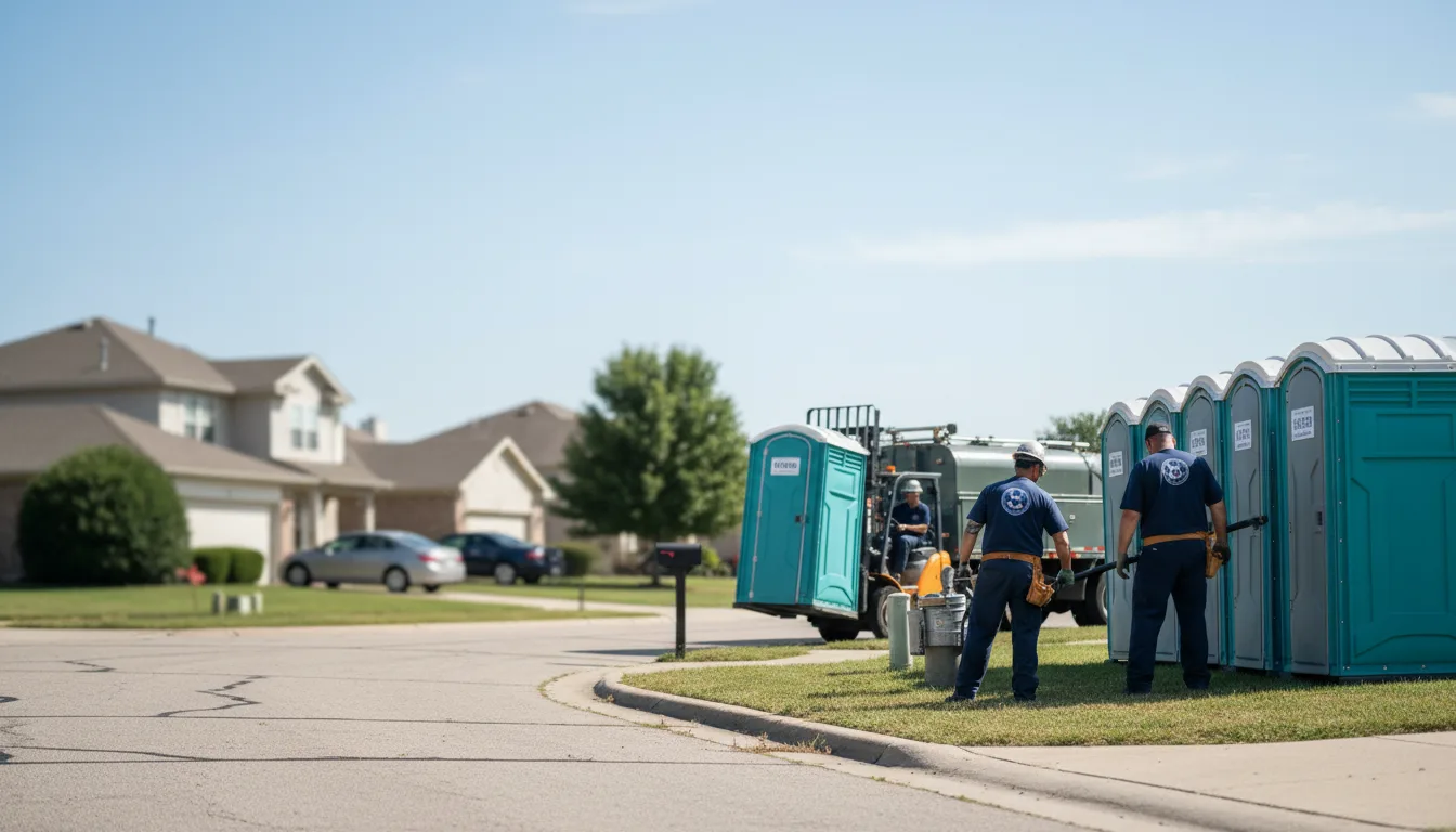 Porta Potty Rental in Elberfeld, IN near me
